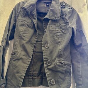 H&M Olive Green Military Jacket